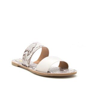 Qupid Snakeskin Sandals